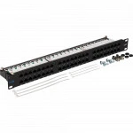 Патч-панель LANMASTER TWT-PP48/1U-U6 48 портов, UTP, Cat. 6