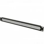 Аксессуар для серверного шкафа Hyperline Фальш-панель перфорированная 1U цвет черный BPD-1-RAL9005