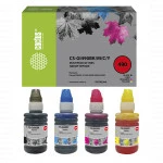 Струйный картридж Cactus CS-GI490BK/M/C/Y