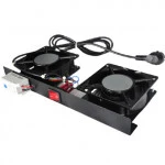 Аксессуар для серверного шкафа DATAREX 2-х модульный вентиляторный блок для напольных и настенных шкафов DR-451211