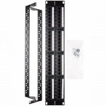 Патч-панель WRline WR-PL-48-C5E-D 48 портов, STP, Cat. 5e