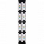 Патч-панель WRline WR-PL-48-C5E-D 48 портов, STP, Cat. 5e