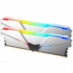 ОЗУ Netac Shadow Silver RGB NTSRD5P56DP-32S DIMM, DDR5, 32 Гб (2 х 16 Гб), 5600 МГц