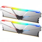 ОЗУ Netac Shadow Silver RGB NTSRD5P56DP-32S DIMM, DDR5, 32 Гб (2 х 16 Гб), 5600 МГц