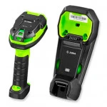 Сканер штрихкода Zebra DS3678-SR3U42A0SFC Ручной беспроводной, 2D, USB, Bluetooth, Черно-зеленый