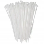 Инструмент для монтажа СКС WRline Стяжка-хомут 2,5х100 мм кабельная нейлоновая 6,6 неразъемная цвет белый (100шт) WR-SHN-25-100W