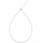 Инструмент для монтажа СКС WRline Стяжка-хомут 2,5х200 мм кабельная нейлоновая 6,6 неразъемная цвет белый (100шт) WR-SHN-25-200W