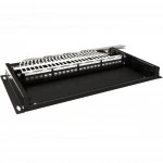 Аксессуар для серверного шкафа Hyperline Точка консолидации 490x310x51мм CP-02-1U-2-001-2-1