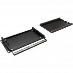 Аксессуар для серверного шкафа Hyperline Точка консолидации 490x310x51мм CP-02-1U-2-001-2-1