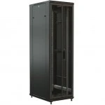 Серверный шкаф WRline Шкаф напольный 19-дюймовый 42U 2055x600х1000 мм (ВхШхГ) WR-TT-4261-DD-RAL9004