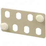 Аксессуар для оптических сетей Hyperline Модуль 6xST Simplex type 67х35mm FO-FP-ST