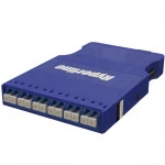 Аксессуар для оптических сетей Hyperline Корпус кассеты для оптических претерминированных решений 6 дуплексных портов LC/PC PPTR-CSS-1-6xDLC-SM/BL-BL