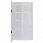 Серверный шкаф Hyperline настенный с передними петлями для скрытого монтажа 28"(711.2) x 365.1 х 100.6 мм HC-BX2-28-A-W-WH
