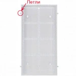 Серверный шкаф Hyperline настенный с передними петлями для скрытого монтажа 28"(711.2) x 365.1 х 100.6 мм HC-BX2-28-A-W-WH