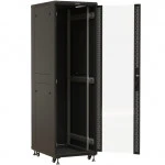 Серверный шкаф Hyperline напольный 19-дюймовый 42U 2055x600х800 мм TTBR-4268-AS-RAL9004