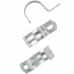Аксессуар для кабельных сетей WRline Скоба металлическая однолапковая СМО оцинкованная 19-20 мм (100шт) WR-CMO-19-20