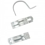 Аксессуар для кабельных сетей WRline Скоба металлическая однолапковая СМО оцинкованная 25-26 мм (100шт) WR-CMO-25-26