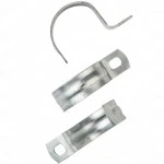 Аксессуар для кабельных сетей WRline Скоба металлическая однолапковая СМО оцинкованная 31-32 мм (50шт) WR-CMO-31-32