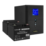 Источник бесперебойного питания ExeGate EX295989RUS + батарея 40Aч EX282976RUS 2шт EX296839RUS (2000 ВА, 1600)