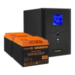 Источник бесперебойного питания ExeGate EX295989RUS + батарея 40Aч EX282979RUS 2шт EX296840RUS 2000 ВА, 1600 Вт