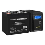 Источник бесперебойного питания ExeGate EX295986RUS + батарея 55Aч EX285667RUS 1шт EX296773RUS 600 ВА, 360 Вт