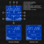 Источник бесперебойного питания ExeGate SineTower SN-2000.LCD.AVR.3SH.1C13.RJ.USB EX295983RUS 2000 ВА, 1600 Вт