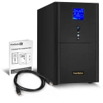 Источник бесперебойного питания ExeGate SineTower SN-3000.LCD.AVR.3SH.1C13.RJ.USB EX295984RUS 3000 ВА, 2400 Вт