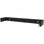 Аксессуар для серверного шкафа Hyperline Кронштейн настенный для 19" оборудования высота 1U глубина 110 мм BW19-1U-110F-RAL9005
