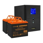 Источник бесперебойного питания ExeGate EX295989RUS + батарея 75Aч EX285653RUS 2шт EX296847RUS 2000 ВА, 1600 Вт