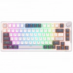Клавиатура Royal Kludge RKH81 White Night (Sky Cyan Switch) 6935280824104 Беспроводная, Bluetooth