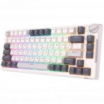 Клавиатура Royal Kludge RKH81 White Night (Sky Cyan Switch) 6935280824104 Беспроводная, Bluetooth