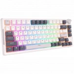 Клавиатура Royal Kludge RKH81 White Night (Sky Cyan Switch) 6935280824104 Беспроводная, Bluetooth