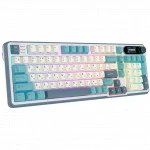 Клавиатура Royal Kludge RK-S98 Light Cloud (Brown Switch) 6935280823992 Беспроводная, Bluetooth