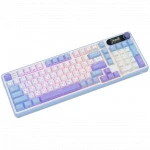 Клавиатура Royal Kludge RK-S98 Taro Milk (Brown Switch) 6977576550625 Беспроводная, Bluetooth