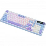 Клавиатура Royal Kludge RK-S98 Taro Milk (Brown Switch) 6977576550625 Беспроводная, Bluetooth