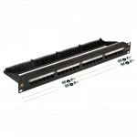 Патч-панель LANMASTER LAN-PPN24U5E 24 порта, UTP, Cat. 5e