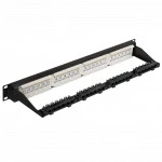 Патч-панель LANMASTER LAN-PPN24U5E 24 порта, UTP, Cat. 5e