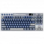 Клавиатура Royal Kludge M87 Ocean Blue (Beige Switch) 6977576550786 Беспроводная, Bluetooth