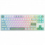Клавиатура Royal Kludge R87 Pro Sky Cyan (Brown Switch) 6977576550717 Проводная, USB