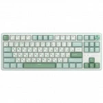 Клавиатура Royal Kludge R87 Pro Sky Cyan (Brown Switch) 6977576550717 Проводная, USB