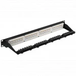 Патч-панель LANMASTER LAN-PPN24U6A 24 порта, UTP, Cat. 6a