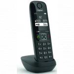 Аксессуар для телефона Gigaset Дополнительная трубка Gigaset AS690HX Black (Bundle) S30852-H2876-R101