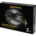 Внутренний накопитель ADATA Legend 900 PRO SLEG-900P-2TCS SSD (твердотельные), 2 ТБ, M.2, PCIe