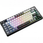 Клавиатура Royal Kludge L75 Knight Black (Cream Switch) 6935280827075 Беспроводная, Bluetooth