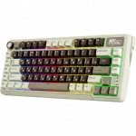 Клавиатура Royal Kludge L75 Mokko Grey (Beige Switch) 6935280827068 Беспроводная, Bluetooth