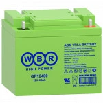 Сменные аккумуляторы АКБ для ИБП WBR GP12400 GP12400 WBR 12 В
