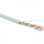 Кабель витая пара Hyperline FUTP4R-C5E-S24-IN-LSZH-GY-305
