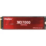 Внутренний жесткий диск KingSpec XG7000-8TB 542899 (SSD (твердотельные), 8 ТБ, M.2, PCIe)
