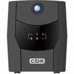Источник бесперебойного питания CBR QTM-1200T-4F-LCUC 1200 ВА, 720 Вт