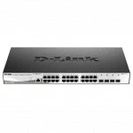 Коммутатор D-link DGS-1210-28X/ME/C1A 1000 Base-T (1000 мбит/с), 4 SFP порта